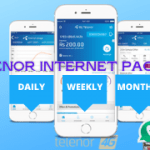 Telenor Internet Packages - Daily, Weekly, Monthly, 3G/4G
