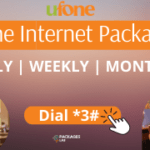 Ufone Internet Packages - Daily, Weekly, Monthly 3G/4G