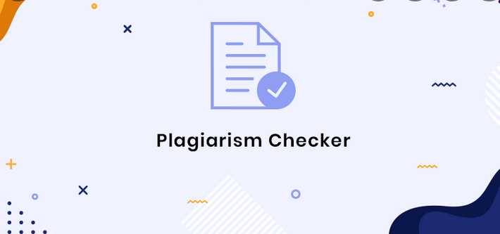 Checking term paper for plagiarism