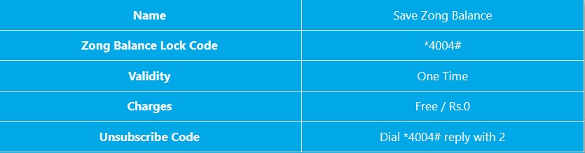 Understanding the Zong Balance Save Code