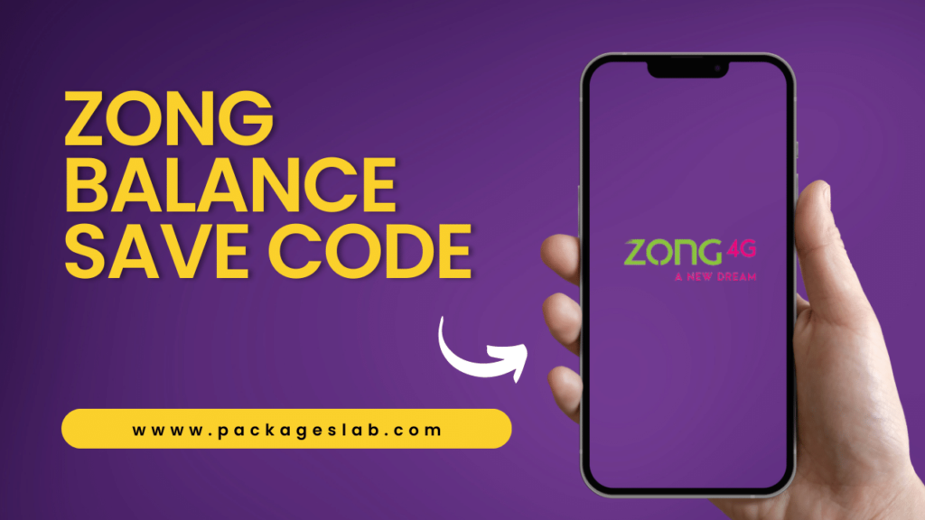 Zong Balance Save Code