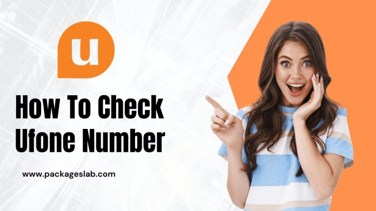 How To Check Ufone Number