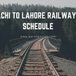 Karachi to Lahore Railway Time Schedule