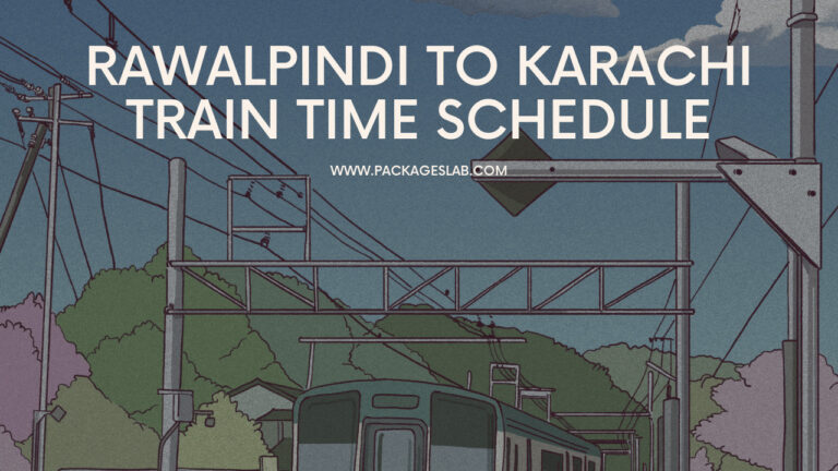 Rawalpindi to Karachi Train Time Schedule