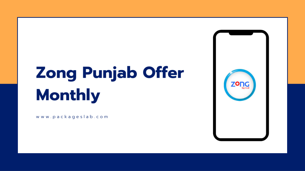 Zong Punjab Offer Monthly