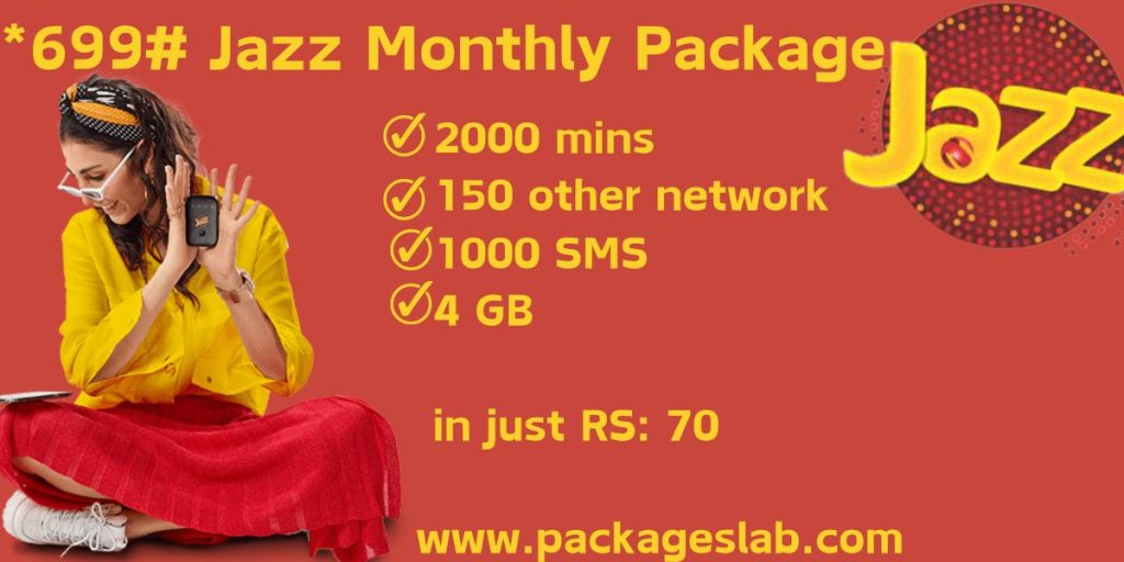  *699# Jazz Monthly Package