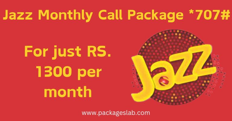 Jazz Monthly Call Package 707#