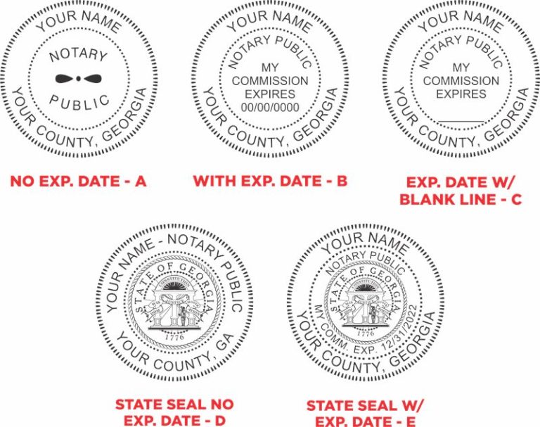 Preserving the integrity of Georgia online notary electronic stamps and seals