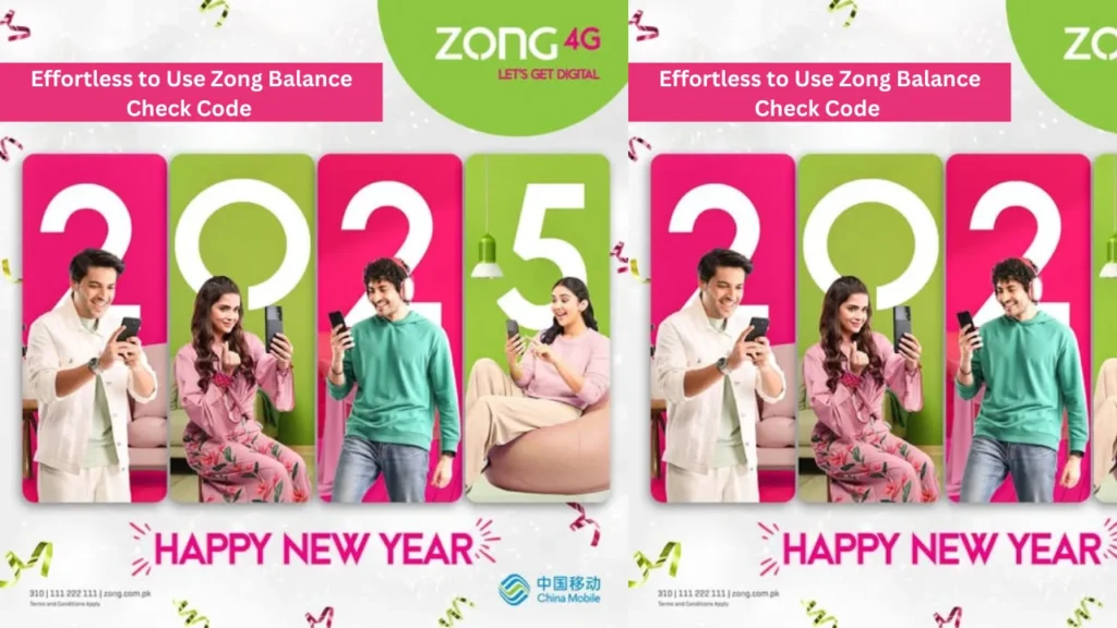 Effortless to Use Zong Balance Check Code