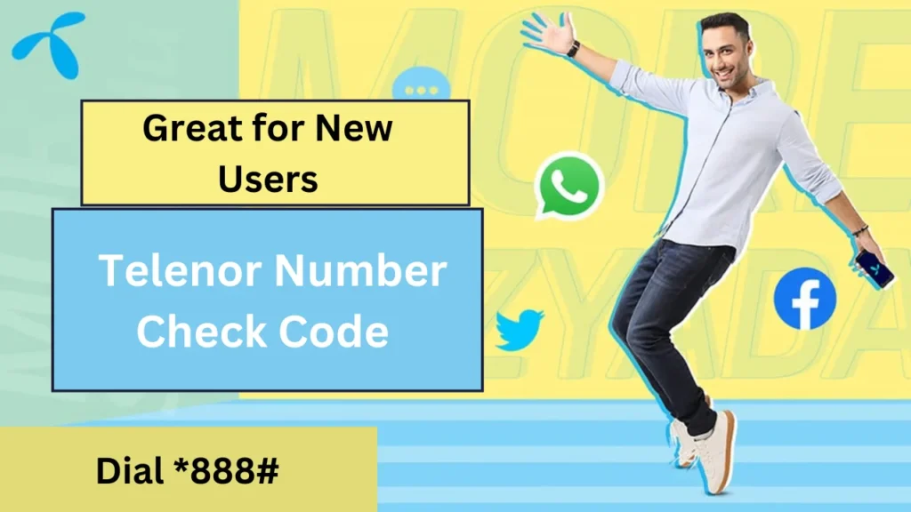 Great for New Users Telenor Number Check Code
