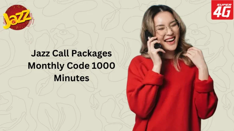 Jazz Call Packages Monthly Code 1000 Minutes
