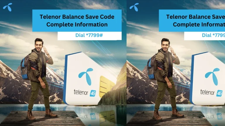 Telenor Balance Save Code Complete Information