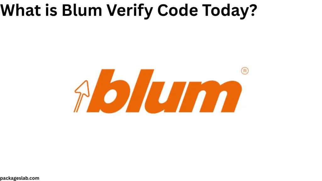 What is Blum Verify Code Today