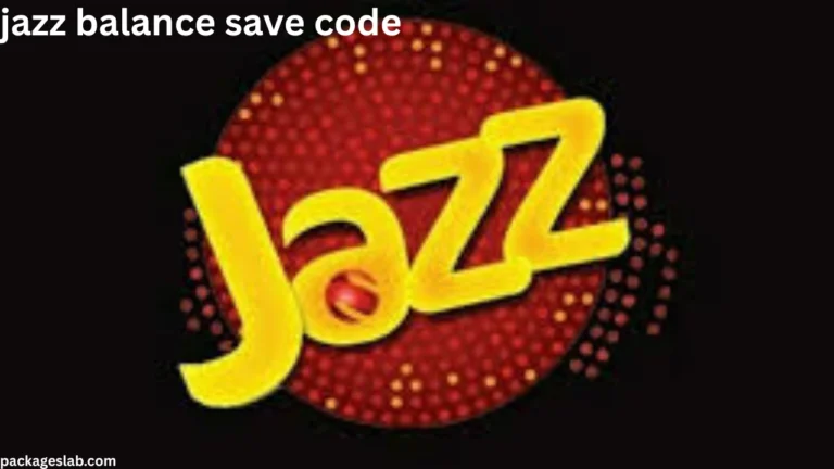 jazz balance save code