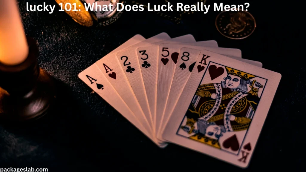 lucky 101 What Does Luck Really Mean