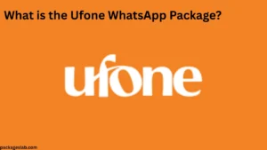 What is the Ufone WhatsApp Package?