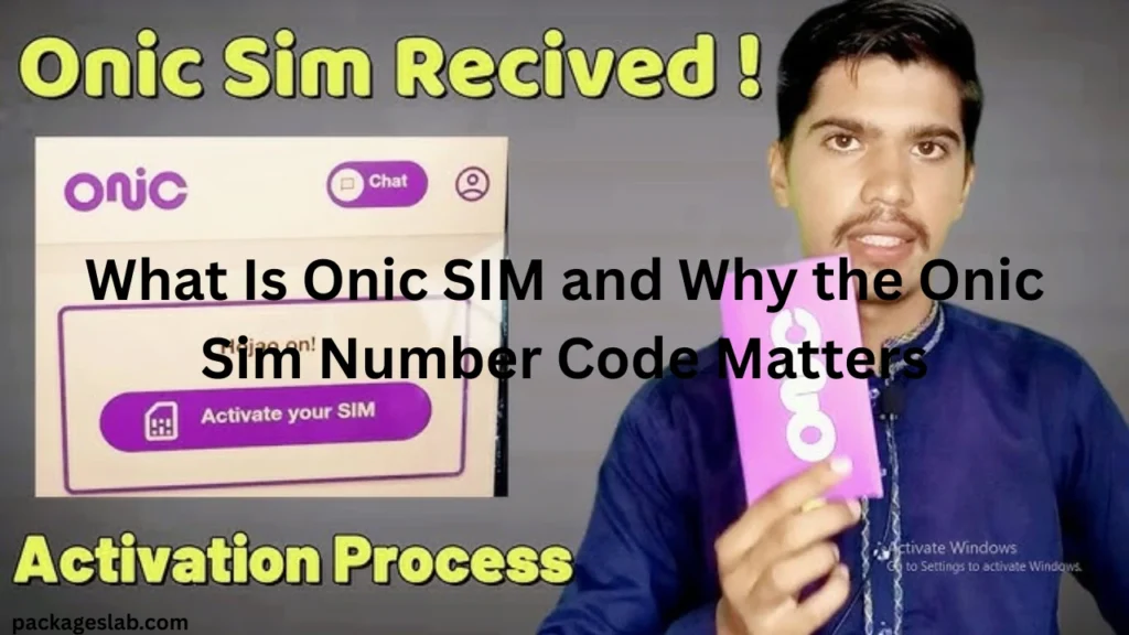 What Is Onic SIM and Why the Onic Sim Number Code Matters