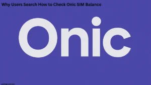 Why Users Search How to Check Onic SIM Balance