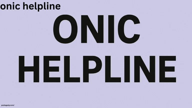 Onic Helpline