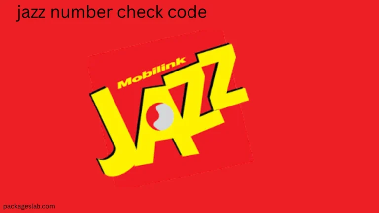 jazz number check code