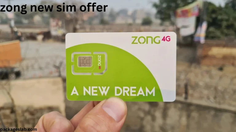 zong new sim offer