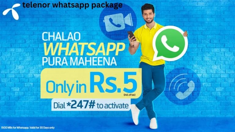 telenor whatsapp package