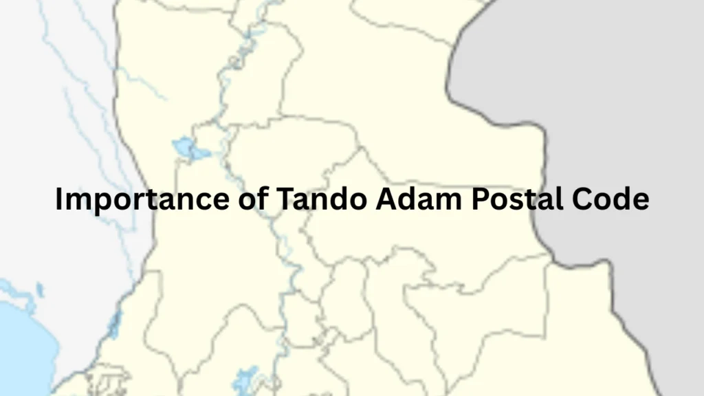 Importance of Tando Adam Postal Code