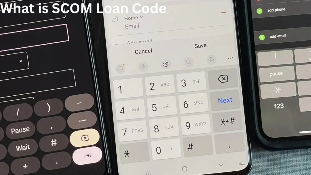What is SCOM Loan Code