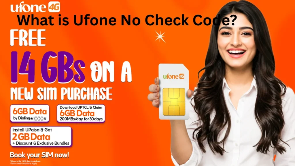 What is Ufone No Check Code
