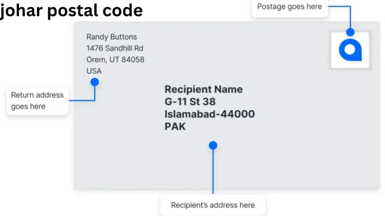 johar postal code