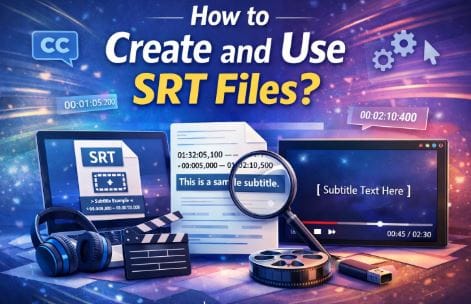 How to Create and Use SRT Files