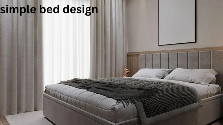 simple bed design