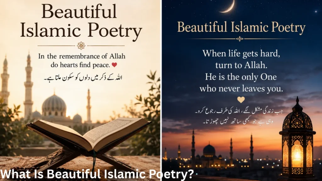 What Is Beautiful Islamic Poetry