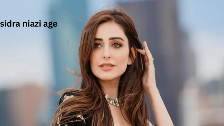 sidra niazi age