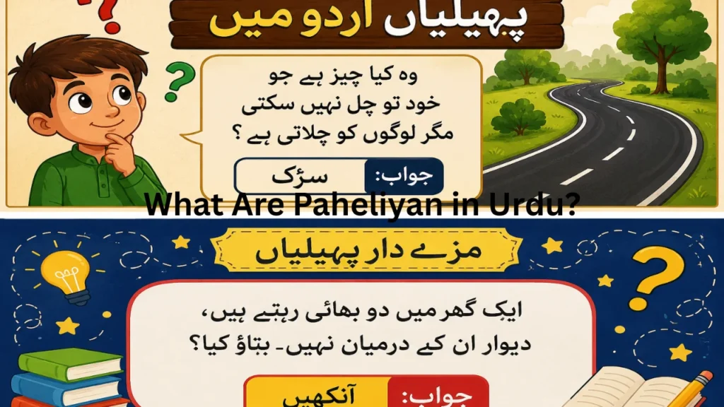 What Are Paheliyan in Urdu