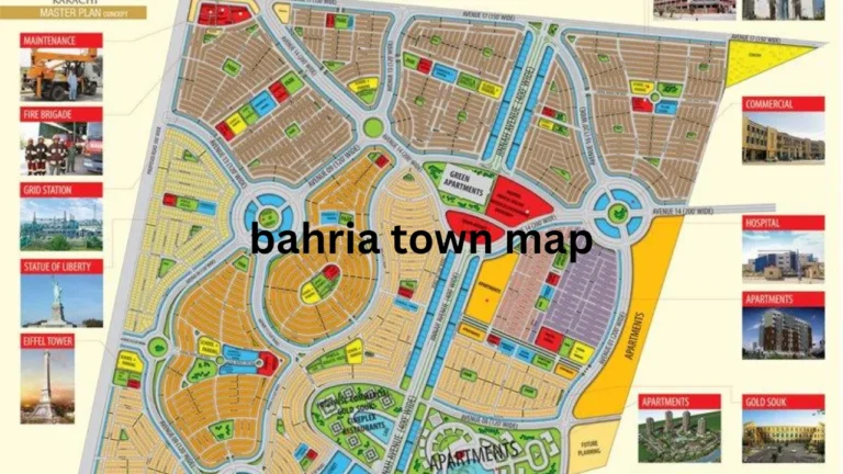bahria town map
