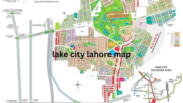 lake city lahore map